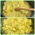 El cooksnap de Mara cuando hizo Zarangollo murciano.