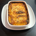 El cooksnap de Sara cuando hizo Canelones de carne y paté.