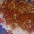El cooksnap de aldi y cris cuando hizo Albondigas con arroz y salsita.