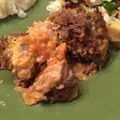 bluike's cooksnap of when they made Brad's meatloaf surprise.