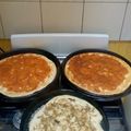 El cooksnap de Gustavo cuando hizo Pizza casera con masa líquida.