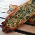 El cooksnap de Bibi García cuando hizo Pan de ajo y cilantro 🥖.