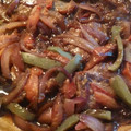 El cooksnap de Sindy Rivas cuando hizo Bistec Encebollado Salvadoreño 🇸🇻😊.