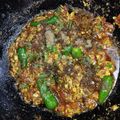 Neelam Khurram's cooksnap of when they made Brain masala /magaz fry.