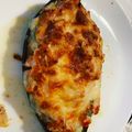 El cooksnap de Eva cuando hizo Berenjenas rellenas de carne picada de pavo-pollo.