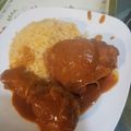 El cooksnap de Yanibel Mendez cuando hizo Pollo en Pipian mexicano.