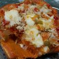El cooksnap de Natalia Soledad Lobos cuando hizo Zapallo relleno.