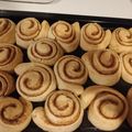El cooksnap de Cristina cuando hizo Rollitos de canela / cinnamon rolls.