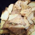 El cooksnap de Aldana Pérez cuando hizo Nachos caseros.