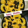 Geeta Khurana's cooksnap of when they made Dhokla.