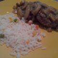 El cooksnap de Melisa Lerma de Plata cuando hizo Gravy de champiñones.