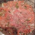 El cooksnap de eliana candelas cuando hizo Antipasto de atún.