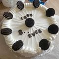 Busi Anikó Cooksnap-ja, amikor elkészítette a(z) Nagyon egyszerű oreos tejszínes torta receptet.