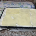 El cooksnap de Lidia Fretes cuando hizo Lasaña Mixta de carne y jamón y queso.