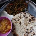 Kanika Sharma's cooksnap of when they made Bhindi Masala.