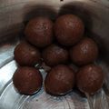 mitu madlani's cooksnap of when they made ચોકલેટ બોલ્સ(Chocolate balls recipe in Gujarati).