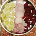 Rosy Tyagi का कुकस्नैप जब उन्होंने सलाद (salad recipe in Hindi) बनाया था।