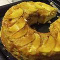 El cooksnap de Guada cuando hizo Tarta invertida de manzana.