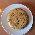 El cooksnap de estcolrod (Esther) cuando hizo 129. Tortilla de quinoa y calabacín.