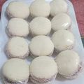 El cooksnap de Silvina Natali Enrique cuando hizo Alfajores de Maizena Húmedos (SIN MANTECA).