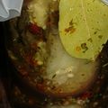 El cooksnap de Cynthia (Peti) cuando hizo Berenjenas en escabeche (microondas).
