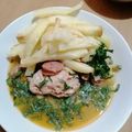 El cooksnap de franchesca12 cuando hizo Pollo mariscal.