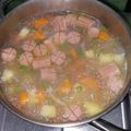 Cooksnap dari aer untuk resep Sop sosis