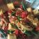 Cooksnap dari Nurul Purwanto untuk resep Tumis Merah - Kuning - Hijau (Kulit melinjo, tahu, kacang panjan