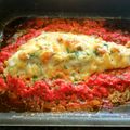 El cooksnap de Cristina Rodriguez Sanchez cuando hizo Bacalao fresco con tomate y gratinado con langostinos.