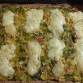 El cooksnap de Paula Techera cuando hizo Tarta de zapallitos, cebollas de verdeo y tomates.