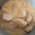 El cooksnap de Ana Pernas cuando hizo Solomillo de cerdo en salsa de manzana.