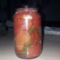 El cooksnap de cecilia cuando hizo Conserva de Tomates al natural.