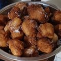 El cooksnap de Patricia Alvarez cuando hizo Buñuelos de manzana.