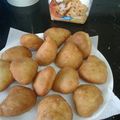 caroline Akello's cooksnap of when they made Lemon cinnamon mandazi.