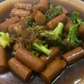 Cooksnap dari Indah Larassakti untuk resep Ayam lada hitam dengan brokoli dan udang