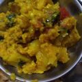 Riya का कुकस्नैप जब उन्होंने सुखी आलू की सब्जी (Sukhi aloo ki sabzi recipe in hindi) बनाया था।