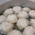 Cooksnap dari Marina twinsmom untuk resep Bakso Isi Ayam Cincang Pedas