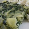 El cooksnap de 4Stranger cuando hizo Tortilla de acelga, papa y queso.