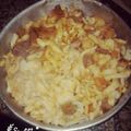 El cooksnap de Evelyn Castro cuando hizo Fideos de masa caseros.