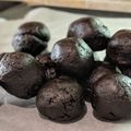 Jacob's cooksnap of when they made Oreo truffles.