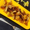 کوک اسنپ royay بعد از امتحان کردن سیب زمینی با پوست (Potato Wedges).
