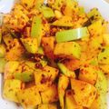 Cooksnap của Changgg khi họ làm theo món Xoài lắc