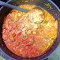 El cooksnap de jose hernandez cuando hizo Arroz caldoso con pollo.