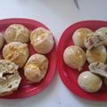 El cooksnap de Penelope Barrios cuando hizo Pancitos saborizados (salamín).