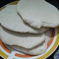 El cooksnap de Lucia Prieto cuando hizo Pan árabe.
