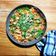 il rosso rubinian quando ha preparato Pasta alla pecorara con rucola (ricetta veloce)