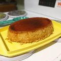 El cooksnap de Mónica Salazar Arce cuando hizo Flan de coco.