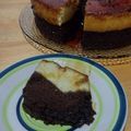 El cooksnap de Aminna Lassalle cuando hizo Torta choco flan.