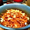 shellamayindri's cooksnap of when they made Vickys Spaghetti Bolognese, GF DF EF SF NF.