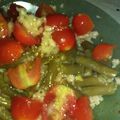 El cooksnap de Abel Oscar cuando hizo Tabulé.